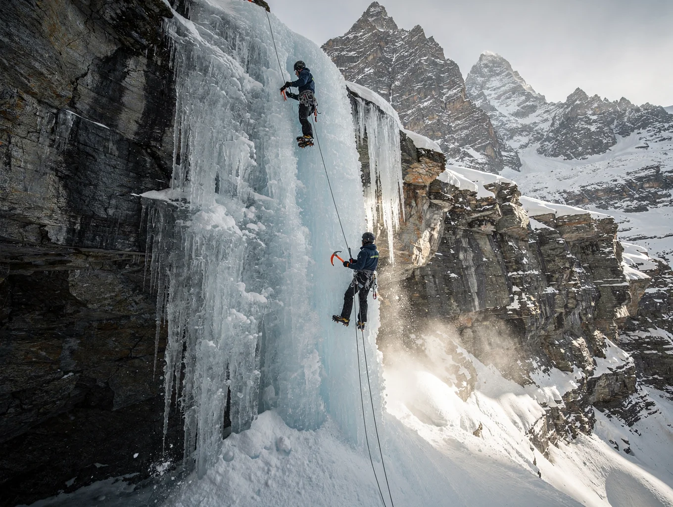 Ice Climbing Route Direct